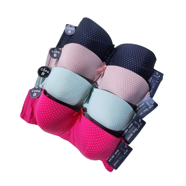 Premium Polka Dot Padded Bra Collection