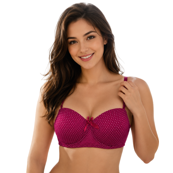 Premium Polka Dot Padded Bra Collection