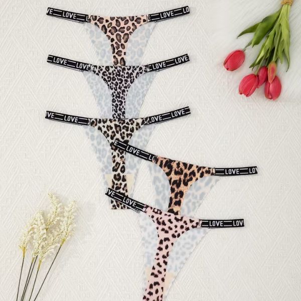 Seamless Sexy Printed Soft Comfortable Breathable Quick- Panties