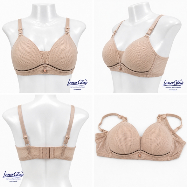 Innerglow Aura Soft Support Bra – Size 40/90