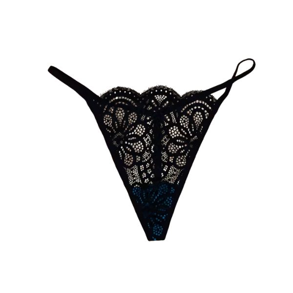 Printed Butterfly Floral Leopard Lace Thongs