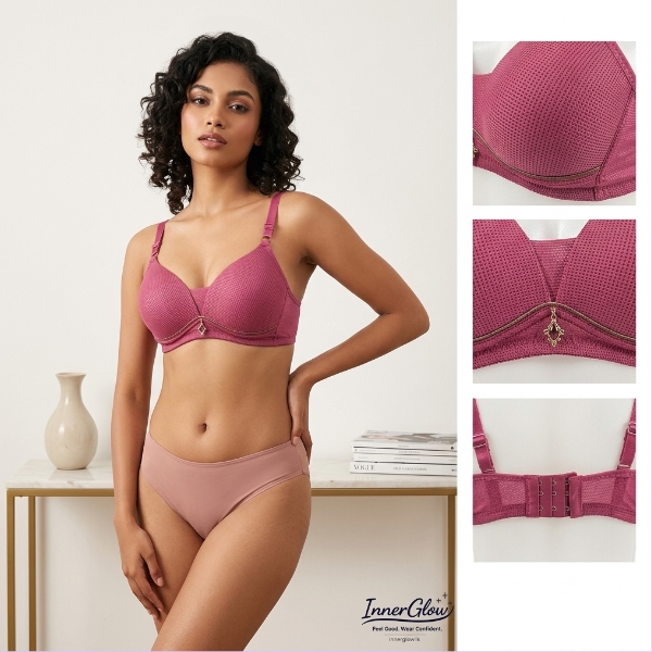 Innerglow Aura Soft Support Bra – Size 38/85