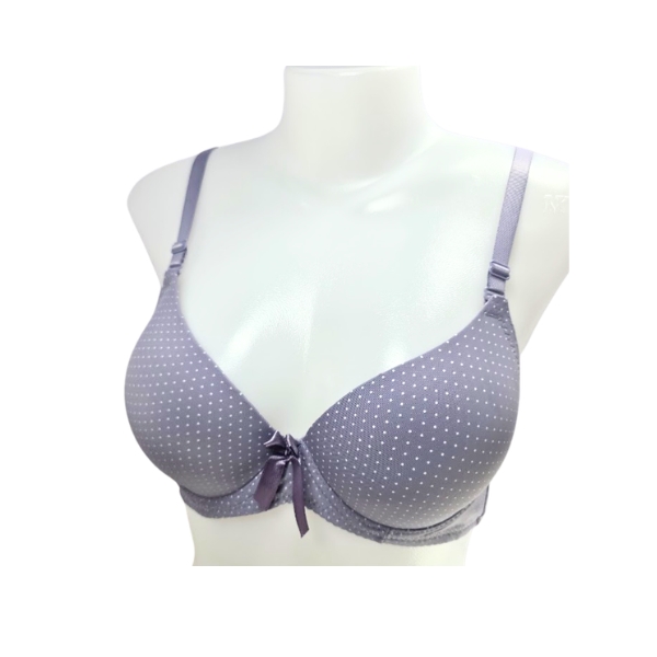 Elegant Polka Dot Padded Bra Collection