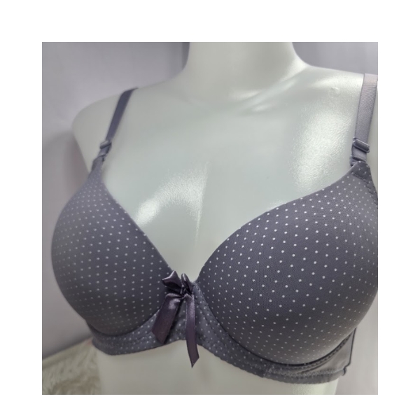 Elegant Polka Dot Padded Bra Collection