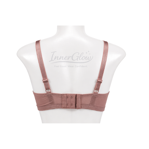 InnerGlow Aura Soft Support Bra – Light Peach – Size 36