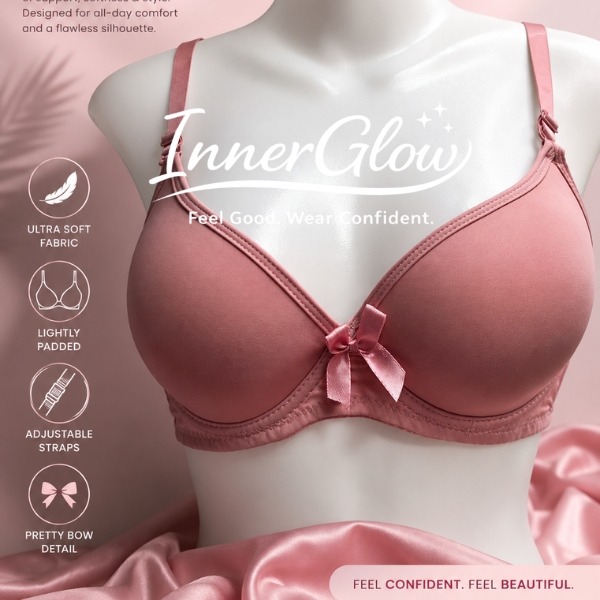 InnerGlow Padded T-Shirt Bra