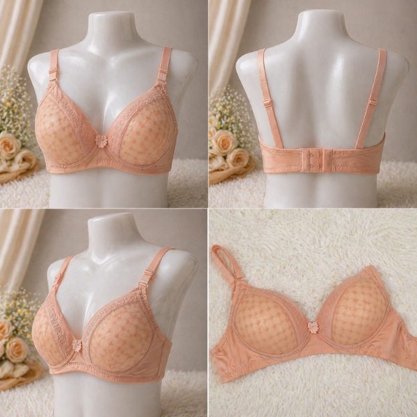 Innerglow Peach Bliss Comfort Support Bra – Size 42/95