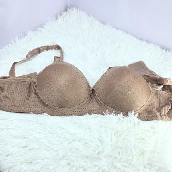 Women's Seamless Front-Zip Padded Bra