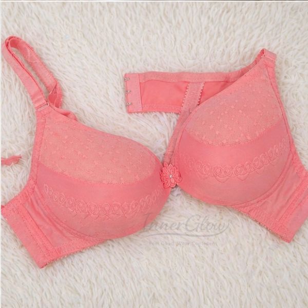 Innerglow Peach Bliss Comfort Support Bra – Coral Pink – Size 42