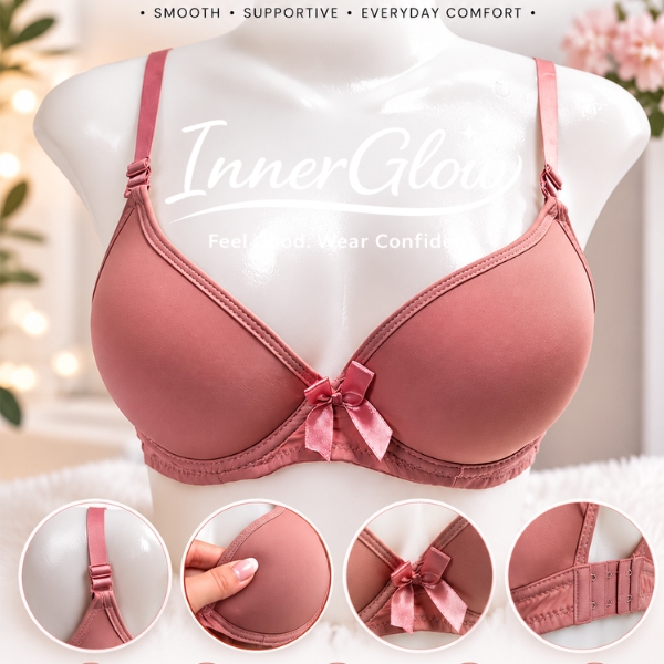 InnerGlow Padded T-Shirt Bra