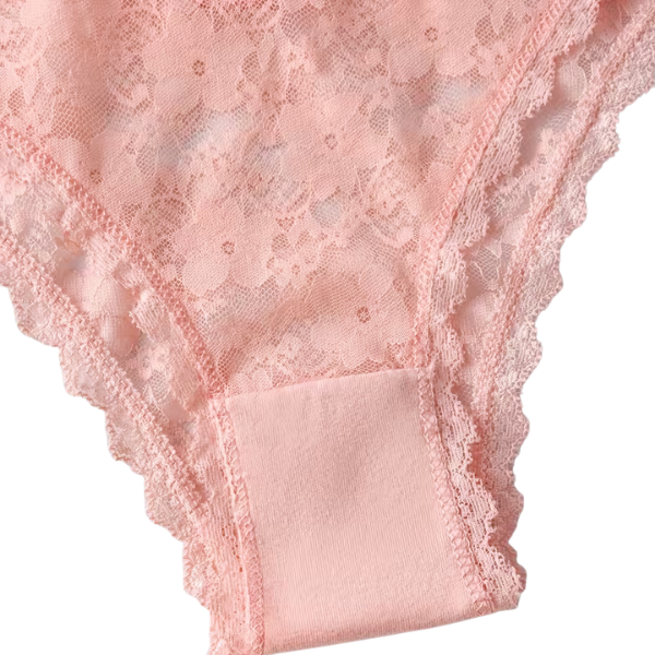 Large Bow Lace Sexy Women'S Panties
