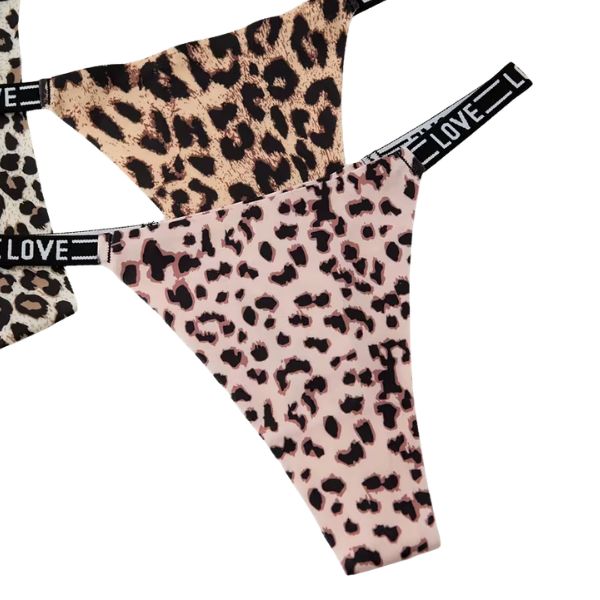 Seamless Sexy Printed Soft Comfortable Breathable Quick- Panties