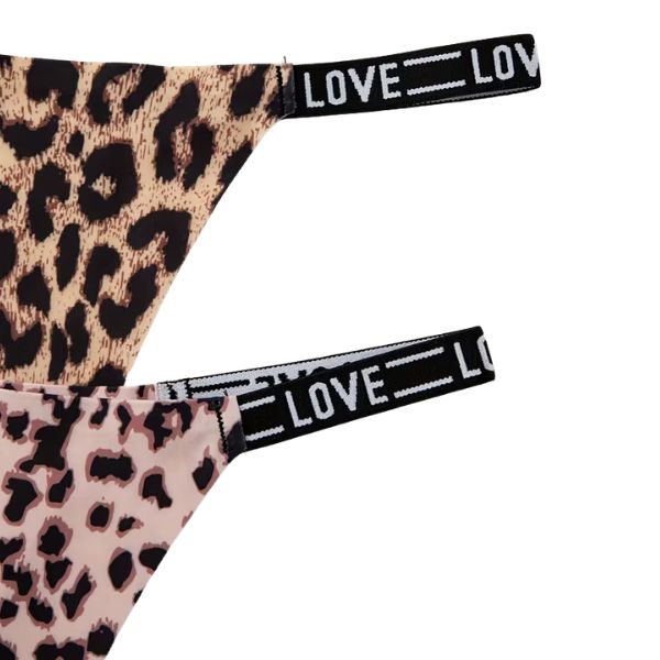 Seamless Sexy Printed Soft Comfortable Breathable Quick- Panties