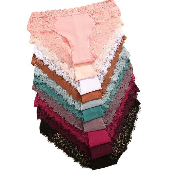 Low-Rise Solid Color Full Coverage Brief Underwear